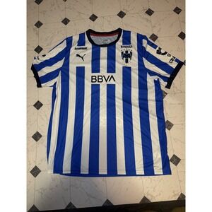 Puma Club de Fútbol Monterrey Rayados Soccer Jersey Blue White Men's XXL